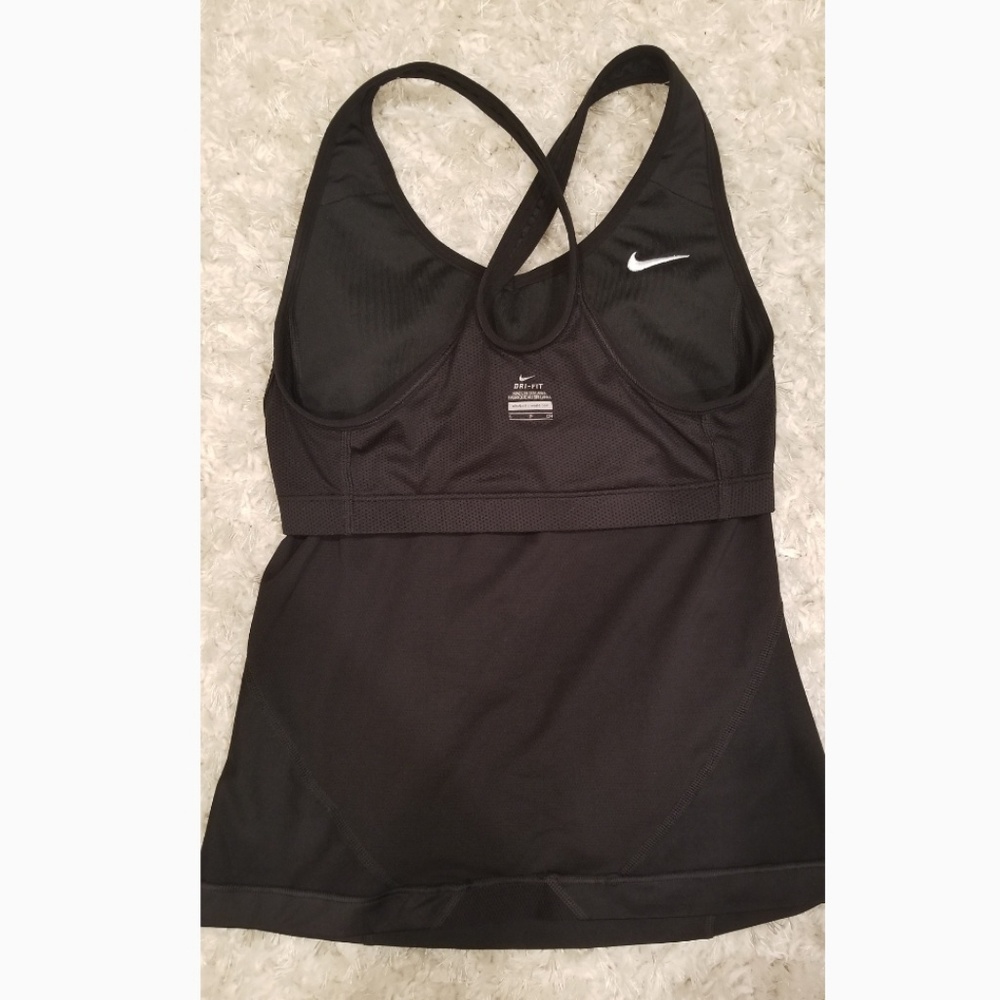 NIKE Workout Gym Black Tank Top - Picture 4 of 6